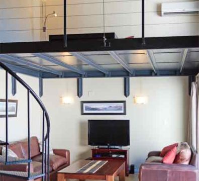 Mezzanine Level & Living Area